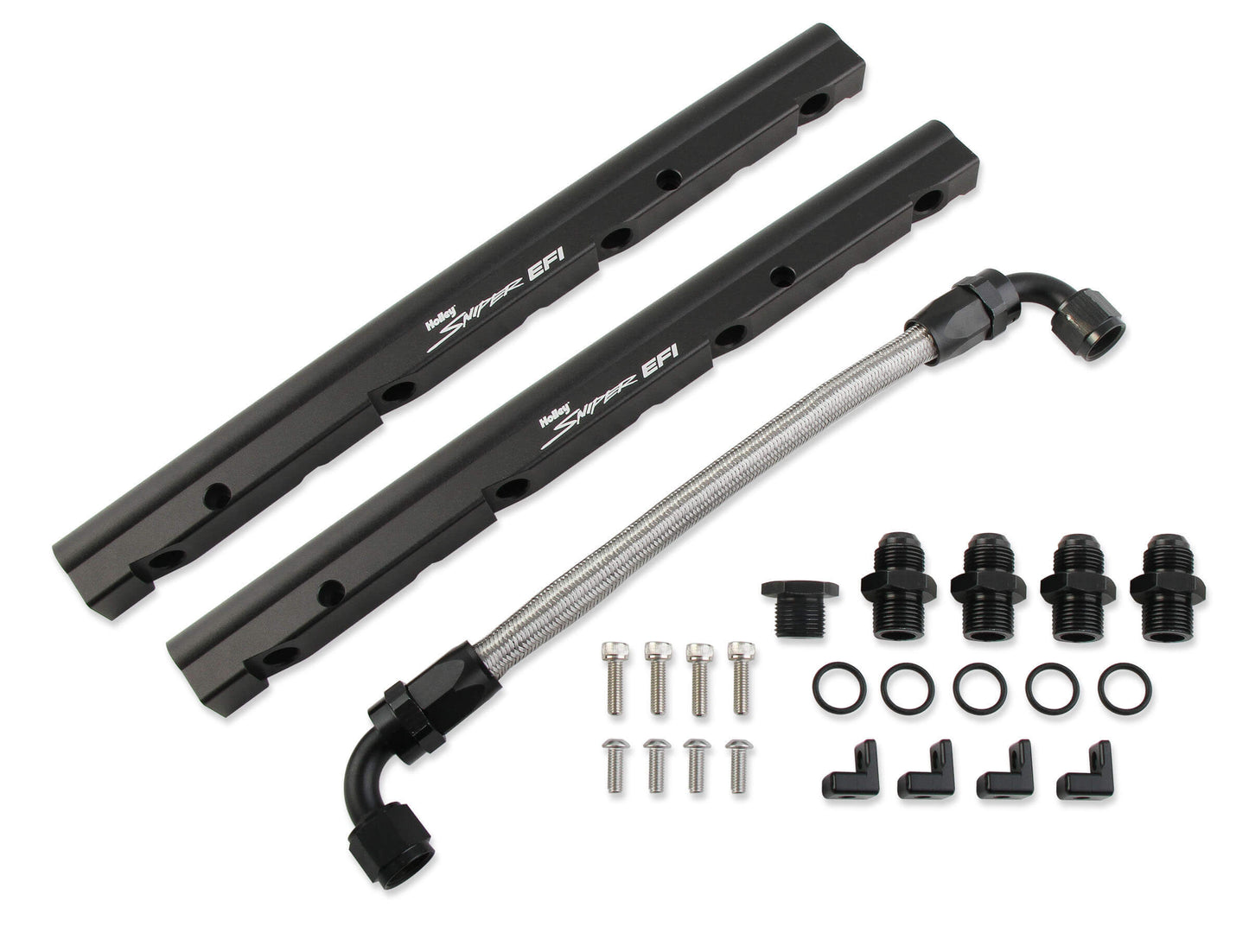 OE Sniper EFI Fuel Rail Kit - LS3 Intakes HOLLEY