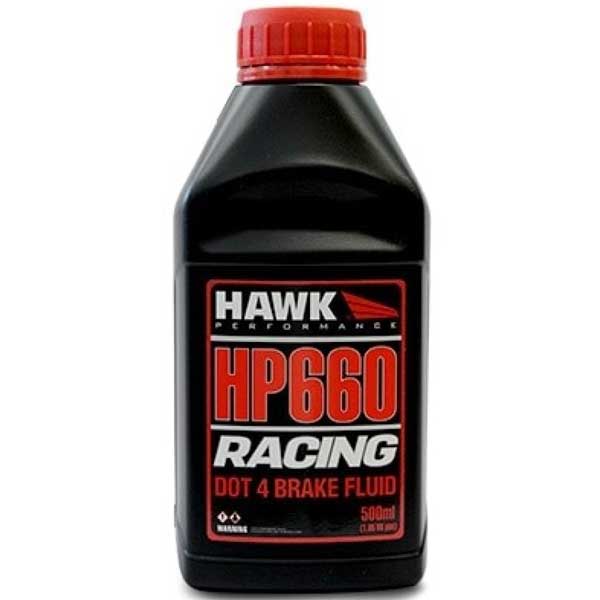 Hawk HP660 Brake Fluid - 500mL Hawk Performance