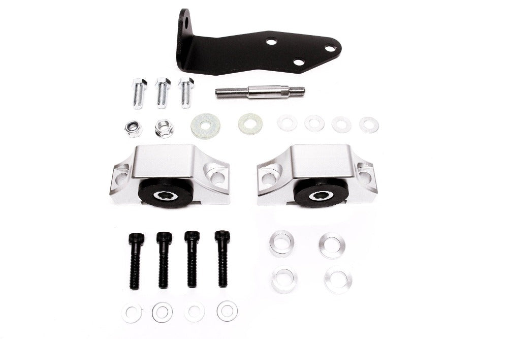 Precision Works Billet Engine Torque Mounts Black Edition - Honda B-Series B18 B20 B16 PrivateLabelMfg