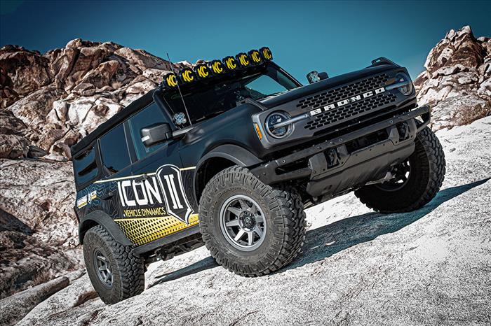 ICON 3-4in Stage 4 Tubular Suspension System for 2021-2023 Bronco Non-Sasquatch - K40004T