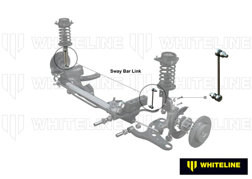 Whiteline KLC219 13-19 Subaru BRZ / 13-16 Scion FR-S / 17-19 Toyota 86 Front Sway Bar Link Kit Whiteline