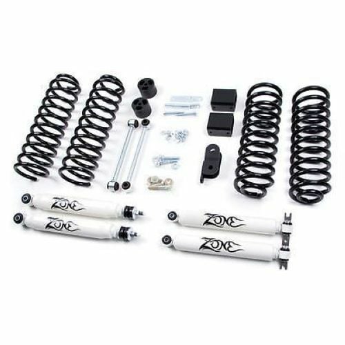Zone Offroad 07-12 Jeep JK 4dr 3in Suspension Kit Zone Offroad