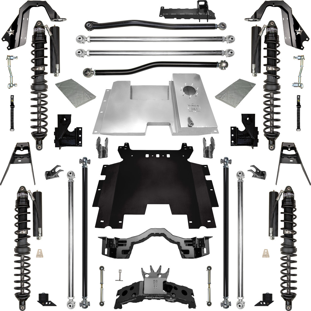 Rock Krawler 2018+ Jeep Wrangler JL 2DR Low Pinion Dana 60 Adventure X2 3 Link Rear - Rear