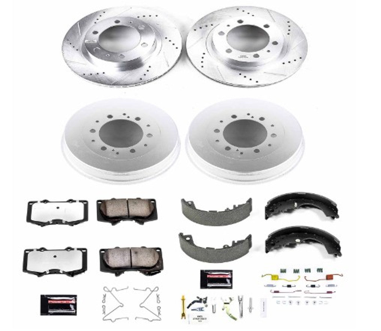 Power Stop 05-18 Toyota Tacoma Front & Rear Z36 Truck & Tow Brake Kit