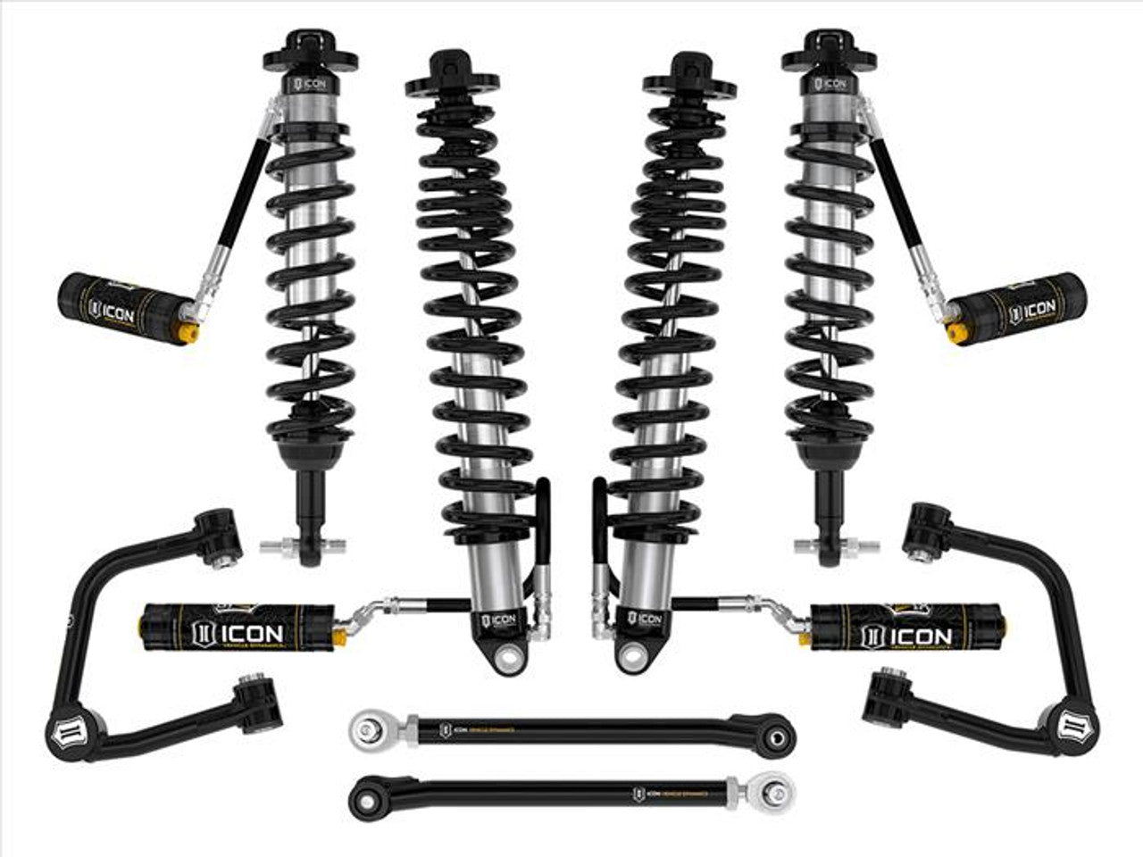 ICON 21-UP Ford Bronco SASQUATCH 2-3in LIFT STAGE 4 SUSPENSION SYSTEM TUBULAR