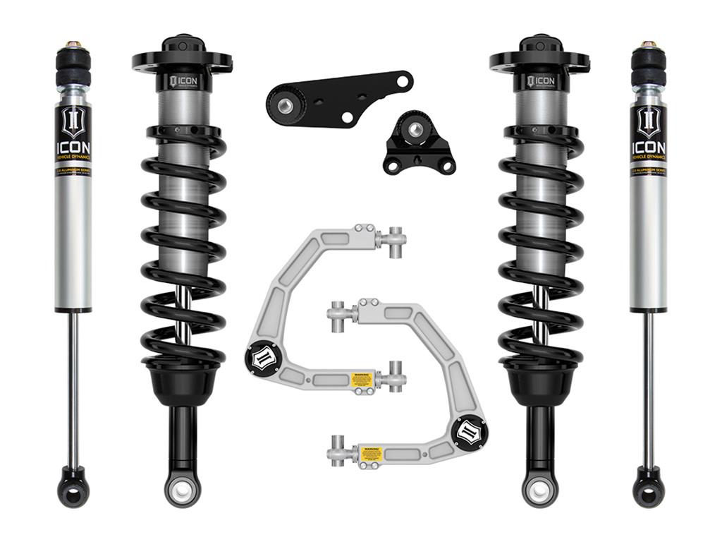 ICON 2024+ Toyota Tacoma 1.25in-3in Stage 2 Suspension System - Billet