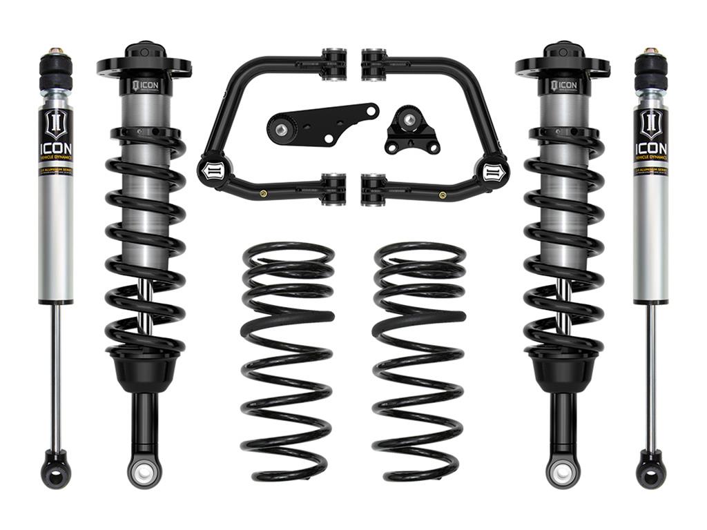 Icon 2024 Toyota Tacoma 1.25-3in Stage 2 Tubular Suspension System w/ Triple Rate Springs