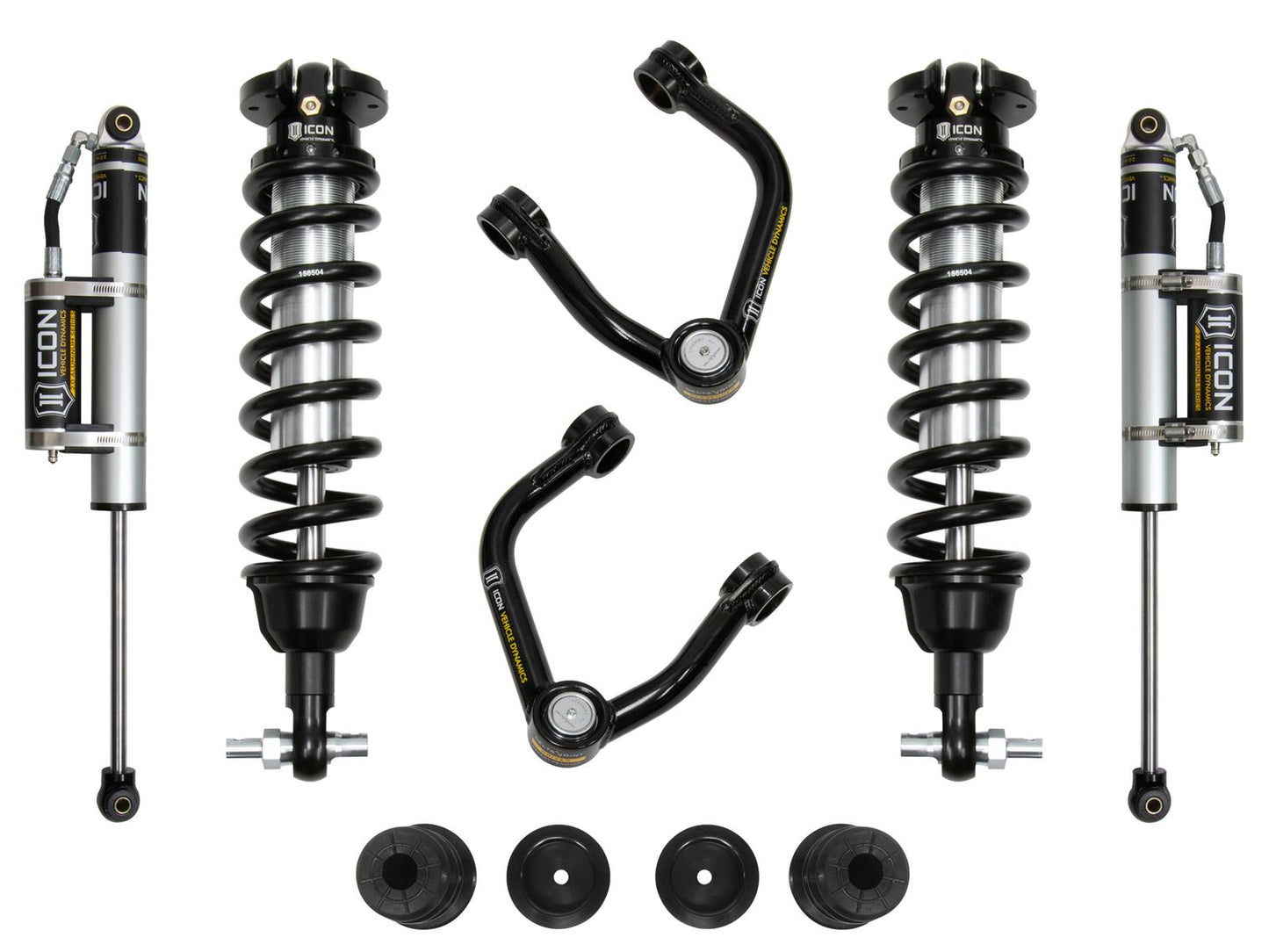 ICON 19-21 Ford Ranger 0-3.5in Stage 3 Suspension System w/ Tubular UCA Alum Knuckle
