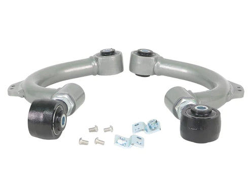 WHITELINE 2015+ HONDA CIVIC 10th Gen (Inc Type R) REAR UPPER CAMBER ARM ADJUSTABLE - PAIR - KTA259 Whiteline