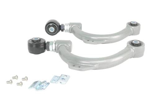 WHITELINE 2015+ HONDA CIVIC 10th Gen (Inc Type R) REAR UPPER CAMBER ARM ADJUSTABLE - PAIR - KTA259 Whiteline