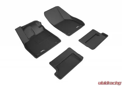 3D MAXpider L1AD04601509 2016-2020 Audi Tt Kagu 1st & 2nd Row Floormats - Black