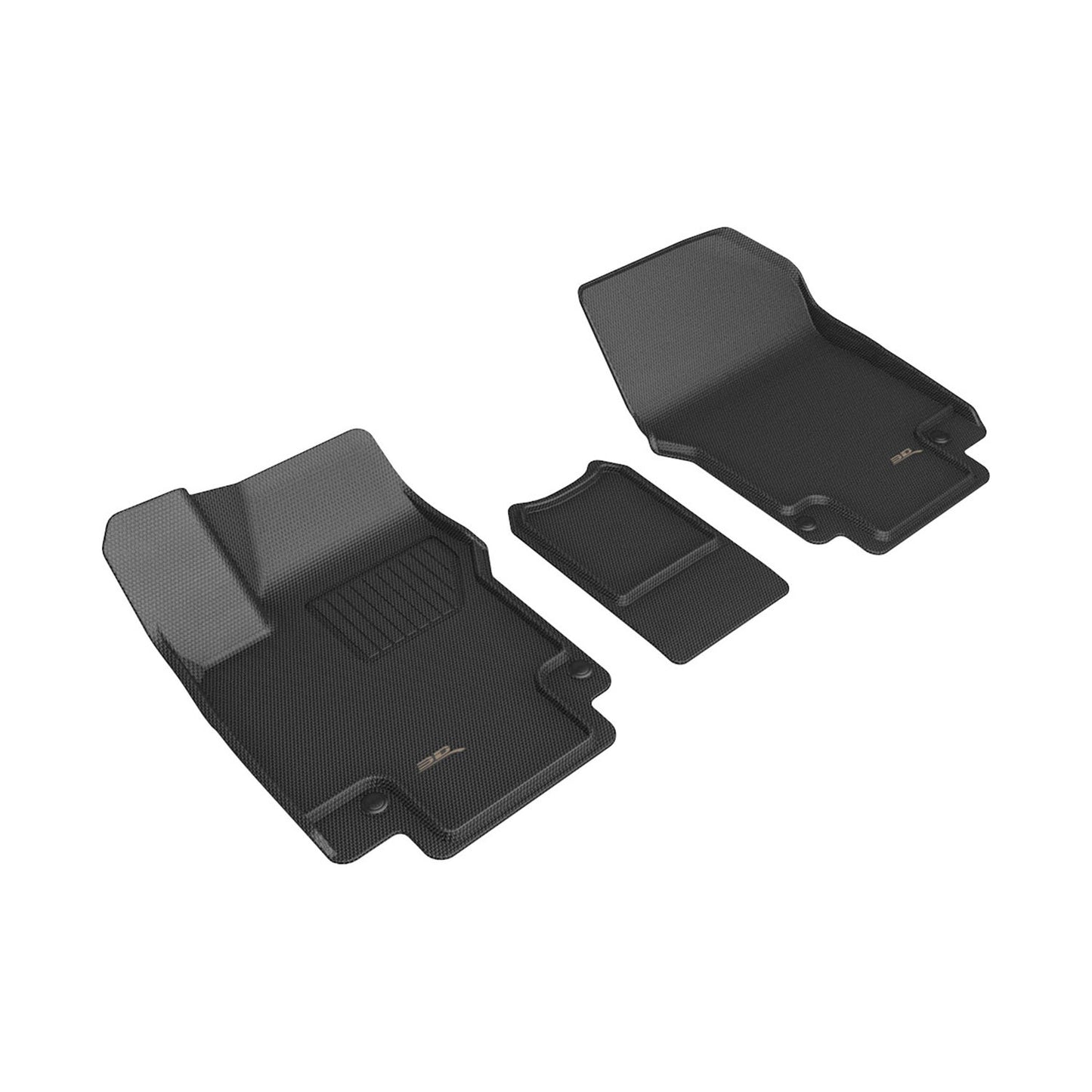 3D Maxpider L1HY12311509 2023+ Hyundai Ioniq 5 Limited Kagu 1st Row Floormat - Black