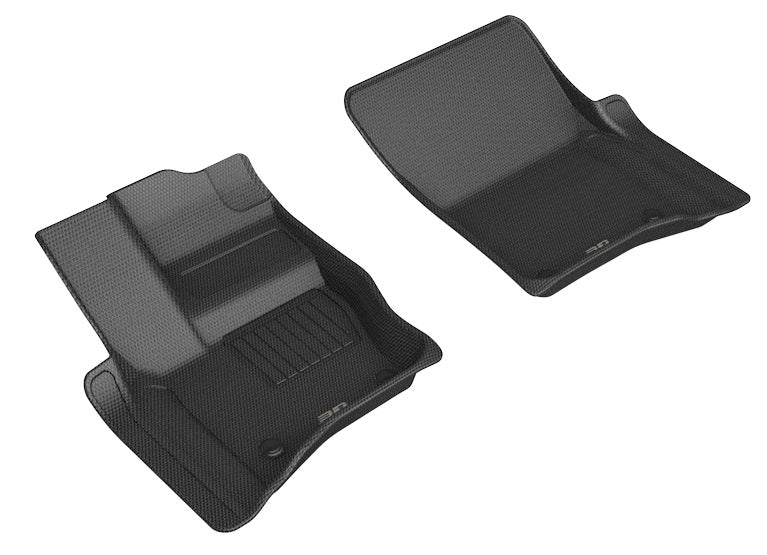 3D Maxpider L1LR02911509 20-22 Land Rover Defender 90 / Defender 110 Kagu 1st Row Floormat - Black