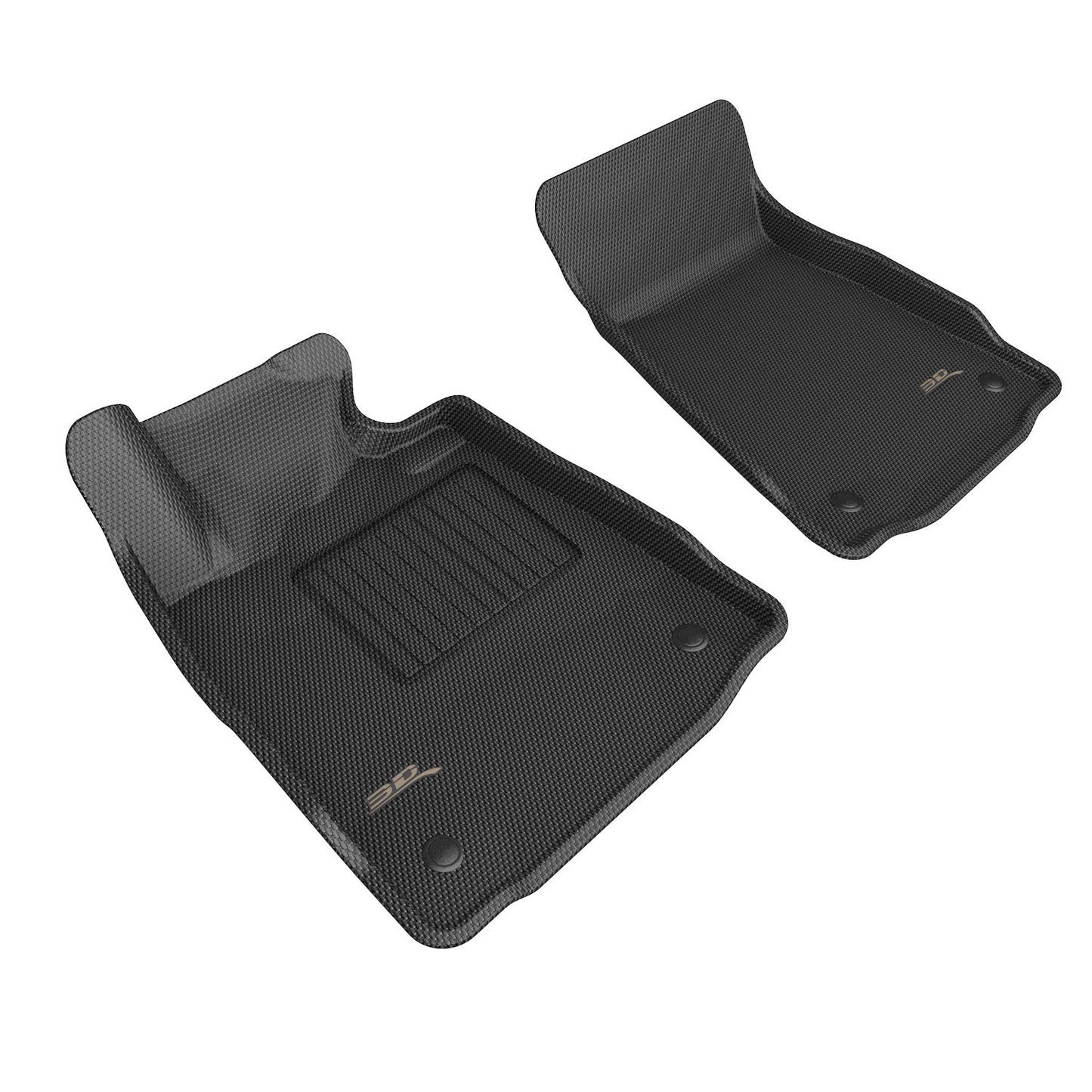 3D MAXpider L1NS14011509 22-24 Nissan Z Kagu Black Floor Mat - Row 1
