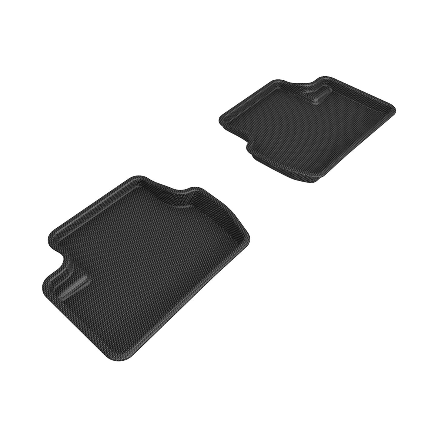 3D MAXpider L1TL02021509 20-21 Tesla Model S Kagu 2nd Row Floormat - Black