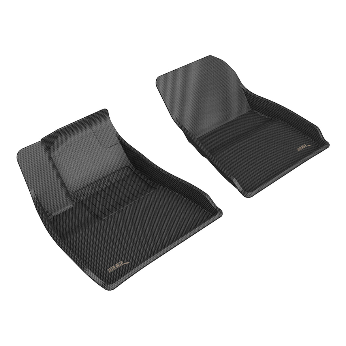 3D MAXpider KAGU 1st Row Floor Mats for 2024-2026 Model 3 - L1TL06911509