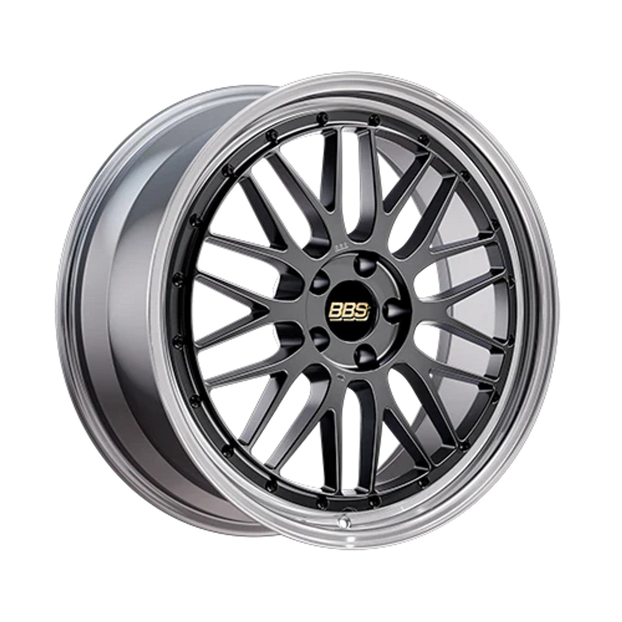 BBS LM-R 19x10.5 5x114.3 ET15 82mm PFS Ring/Clip Required - Diamond Black Wheel LM356DBPK