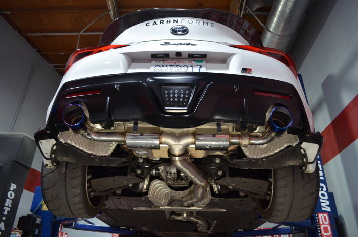 Injen 2020-2023 Toyota GR Supra MK5 L6-3.0L Turbo (A90/A91) Performance Exhaust System - SES2300TT Injen