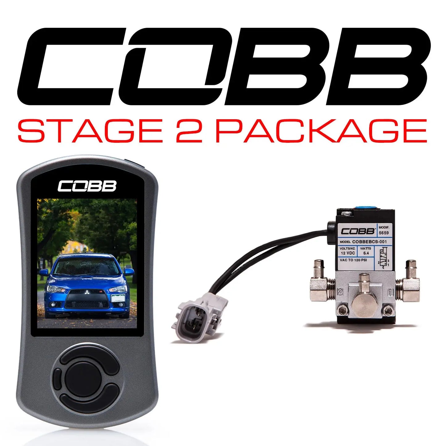 COBB 09-15 Mitsubishi Ralliart Stage 2 Power Package MIT002002R COBB