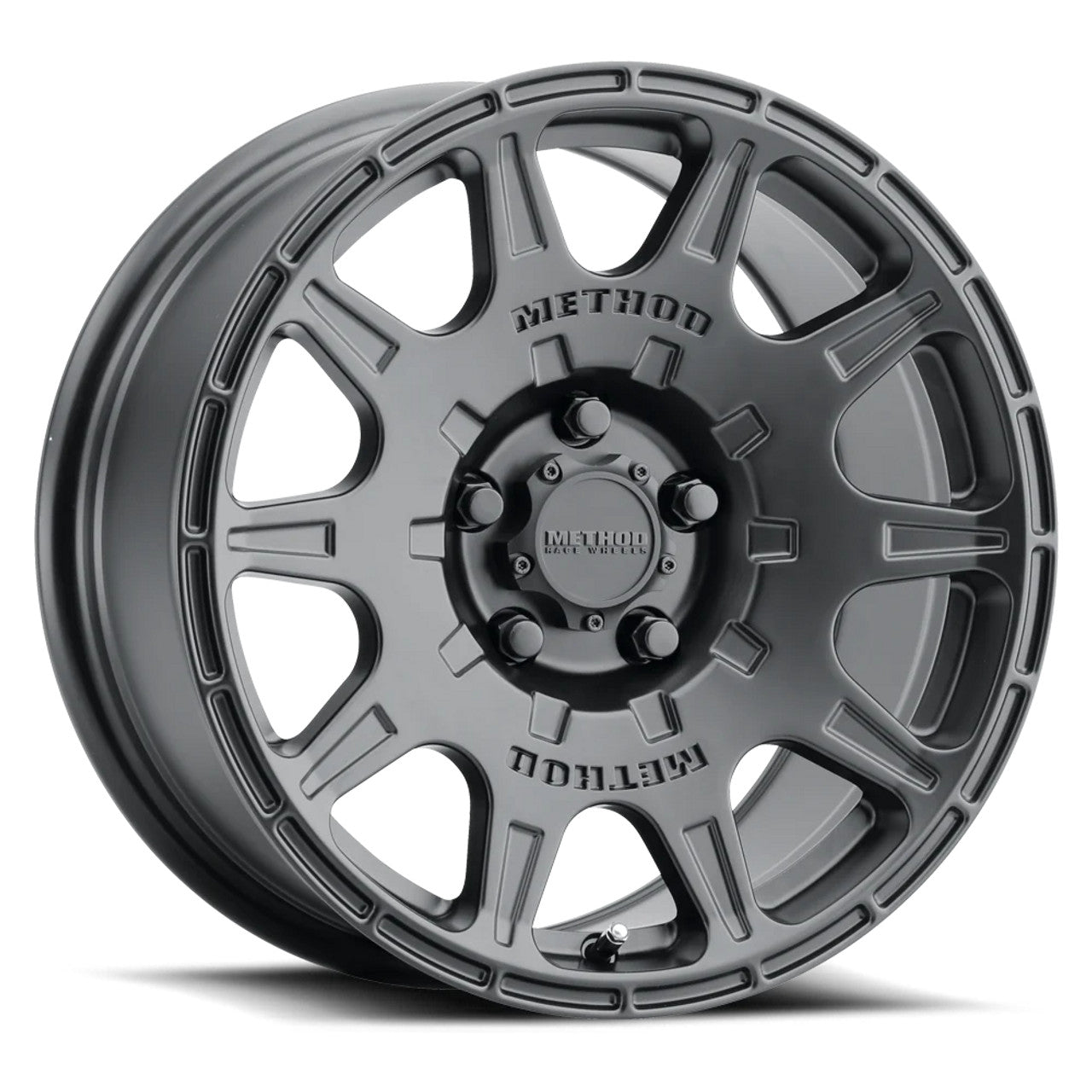 Method MR502 RALLY 17x8 +38mm Offset 5x4.5 67.1mm CB Matte Black Wheel