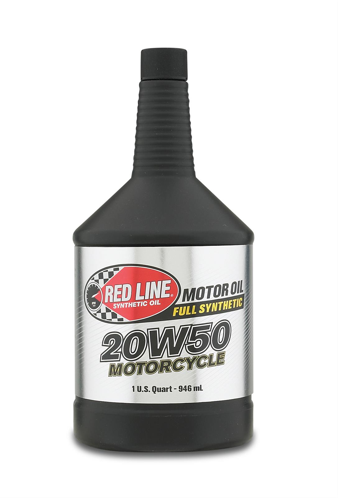 Red Line 42504 20W‑50 Full Synthetic Motorcycle Oil – 1 Quart Red Line