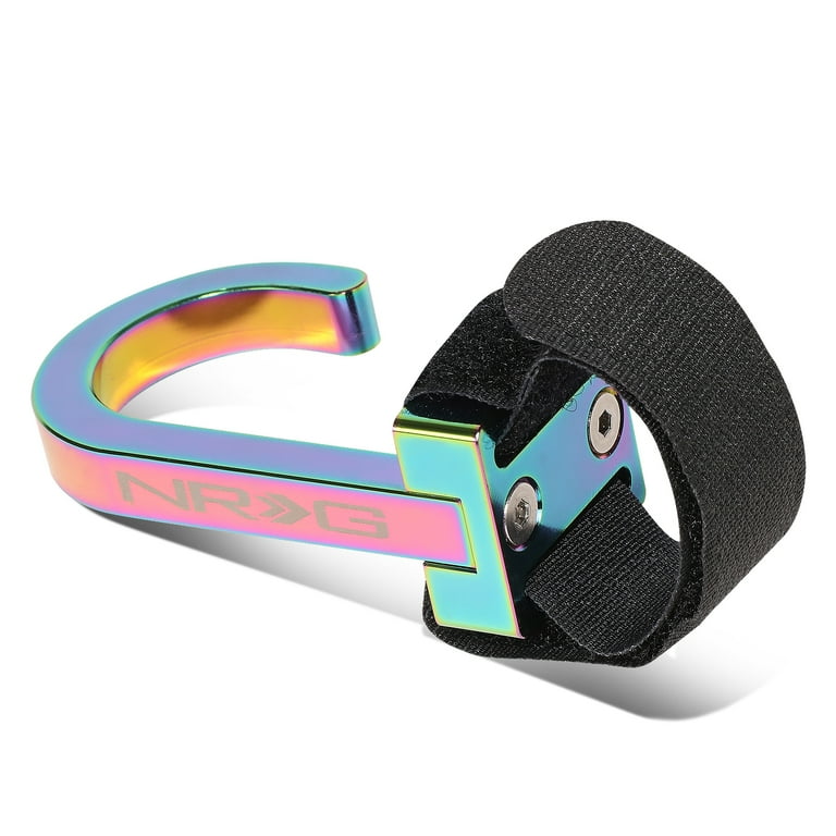 NRG Steering Wheel Hook CNC Aluminum w/ Laser Logo - Multicolor - STR-100MC