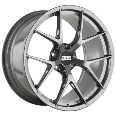 BBS FI-R 19x9.5 5x120 ET22 CB72.5 Diamond Silver Wheel -82mm PFS/Clip Req FI137DS