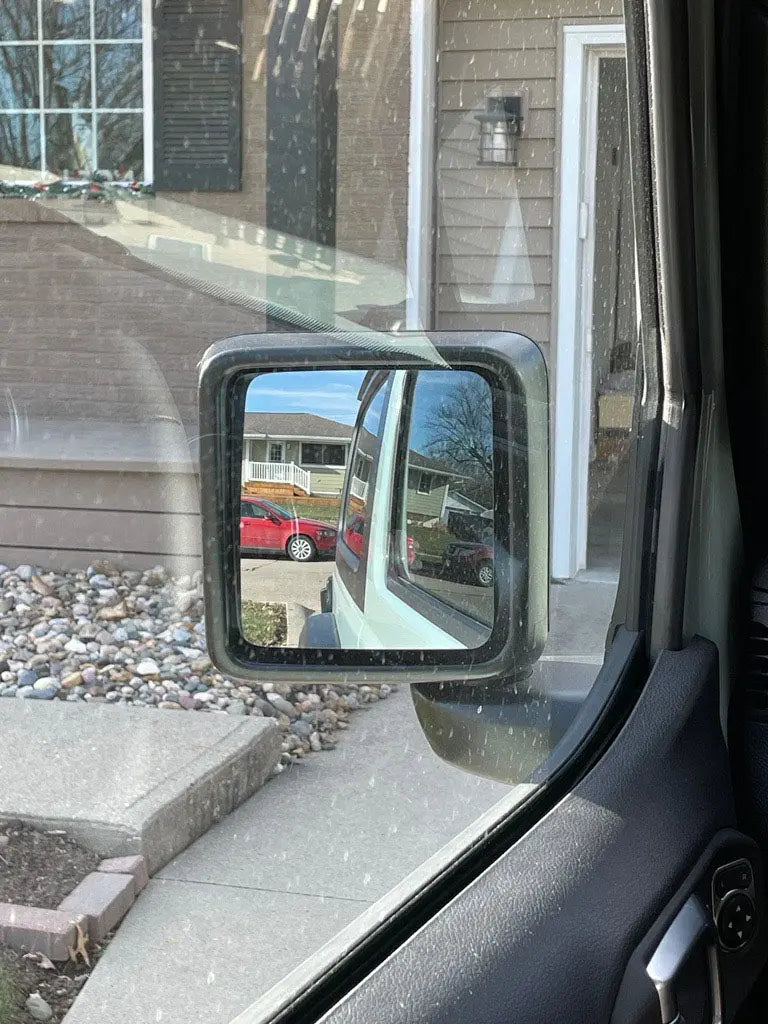 OLM Chrome Heated Wide Angle Mirrors with BSM for 2018-2026 Wrangler JL - OLMB.23001.2