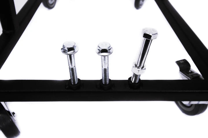 PLM engine holder with locking wheels for K-Series