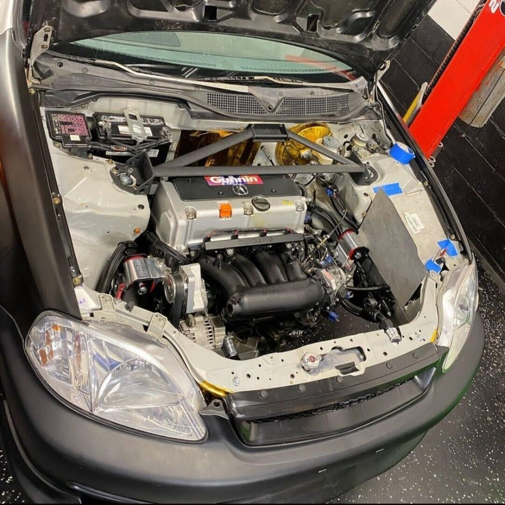 PLM 3 Point Front Strut Tower Bar for EG / EK / DC2 PrivateLabelMfg