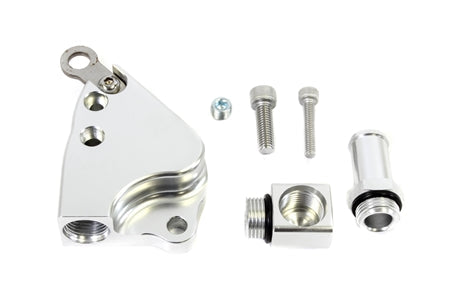 Precision Works K Series Swap Intake Manifold Coolant Adapter Plate K20 Manifold On K24 Head RSX PrivateLabelMfg