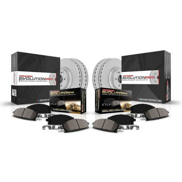 Power Stop 2019 Ram ProMaster 2500 Front & Rear Z23 Evolution Sport Brake Kit