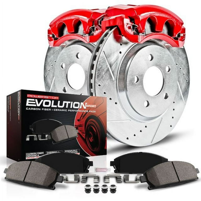 Power Stop 2013 Mini Cooper Front & Rear Z23 Coated Brake Kit