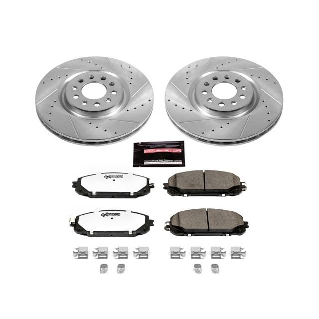 Power Stop 14-16 Jeep Cherokee Front & Rear Z23 Evolution Sport Brake Kit