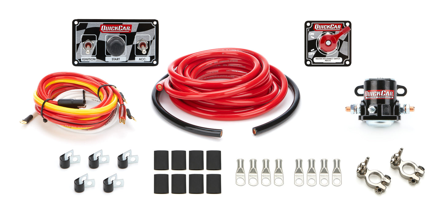 Wiring Kit Premium 4 Gauge QUICKCAR RACING PRODUCTS