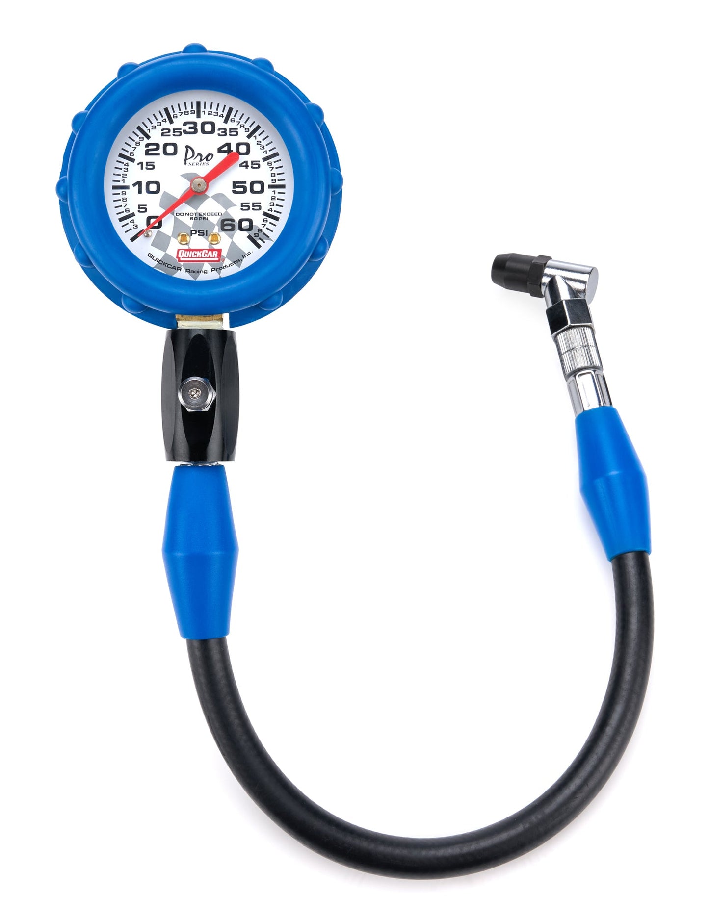 60-PSI Tire Pressure Gauge QUICKCAR RACING PRODUCTS