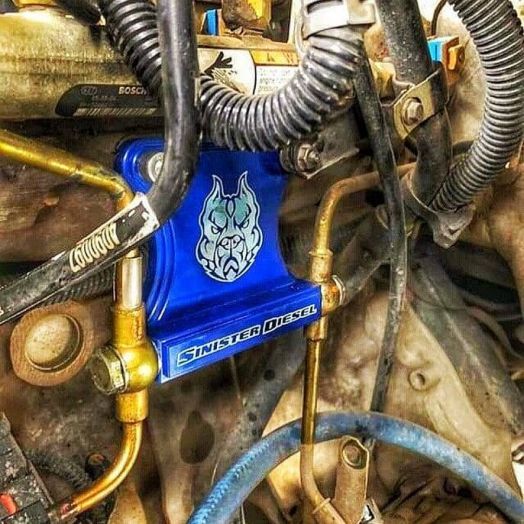 Sinister Diesel Fuel Bowl Delete for 2003-2007 Dodge Cummins 5.9L Sinister Diesel