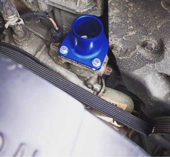 Sinister Diesel Thermostat Housing for 1999-2003 Ford Powerstroke 7.3L Sinister Diesel