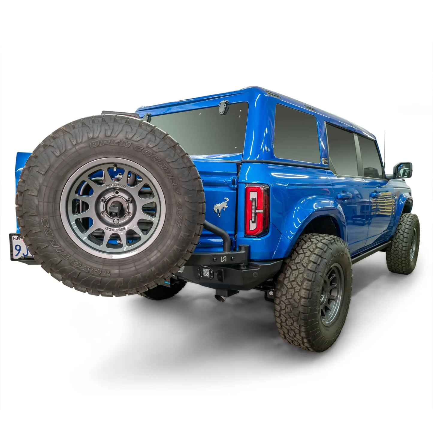 Turn Offroad 2021+ Ford Bronco Swing Out Tire Carrier Rear Bumper Turn Offroad
