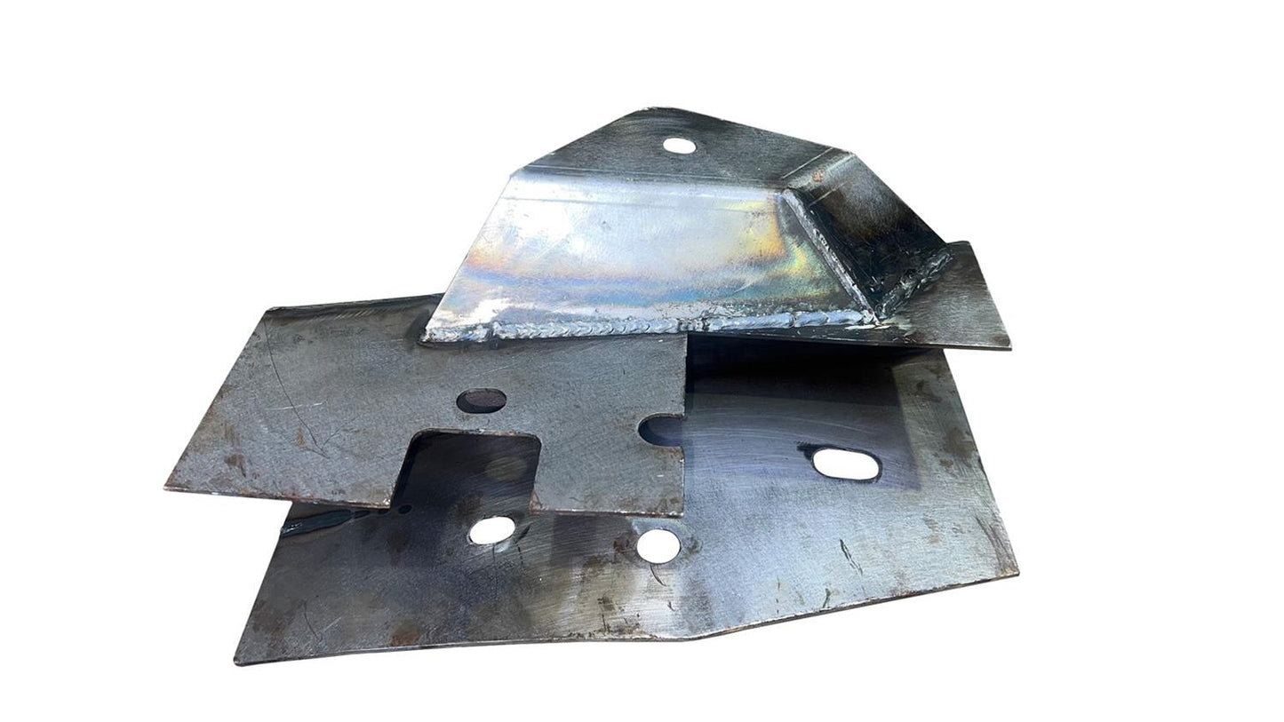 Rust Buster Center Rear Frame Repair Kit for 2004–2008 Ford F-150 Crew Cab 5.5 ft Bed (Passenger Side) - RB7071R