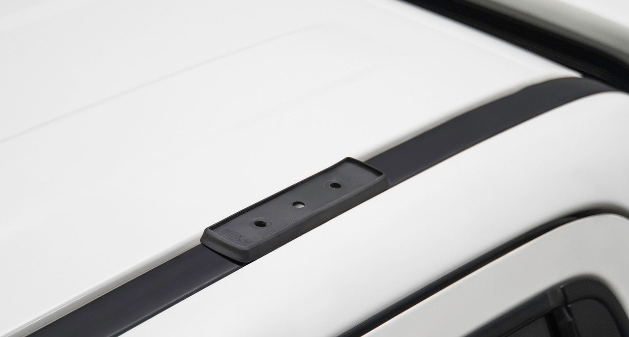 Rhino-Rack 15-21 Chevrolet Colorado 4 Door Heavy Duty RLT600 Ditch Mount 2 Bar Roof Rack - Black