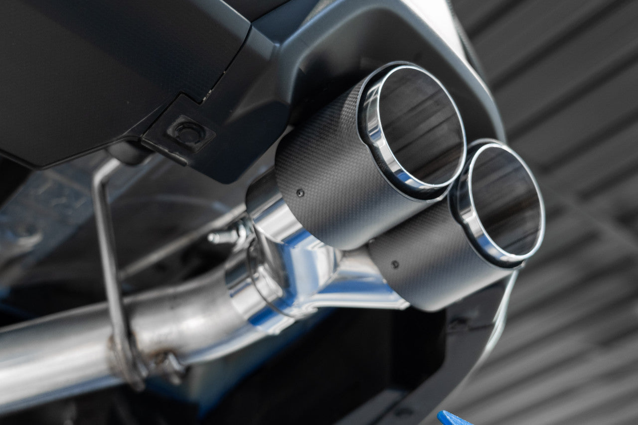 MBRP 2022-2023 Subaru WRX 3-INCH CAT-BACK EXHAUST QUAD REAR EXIT, RACE PROFILE MBRP