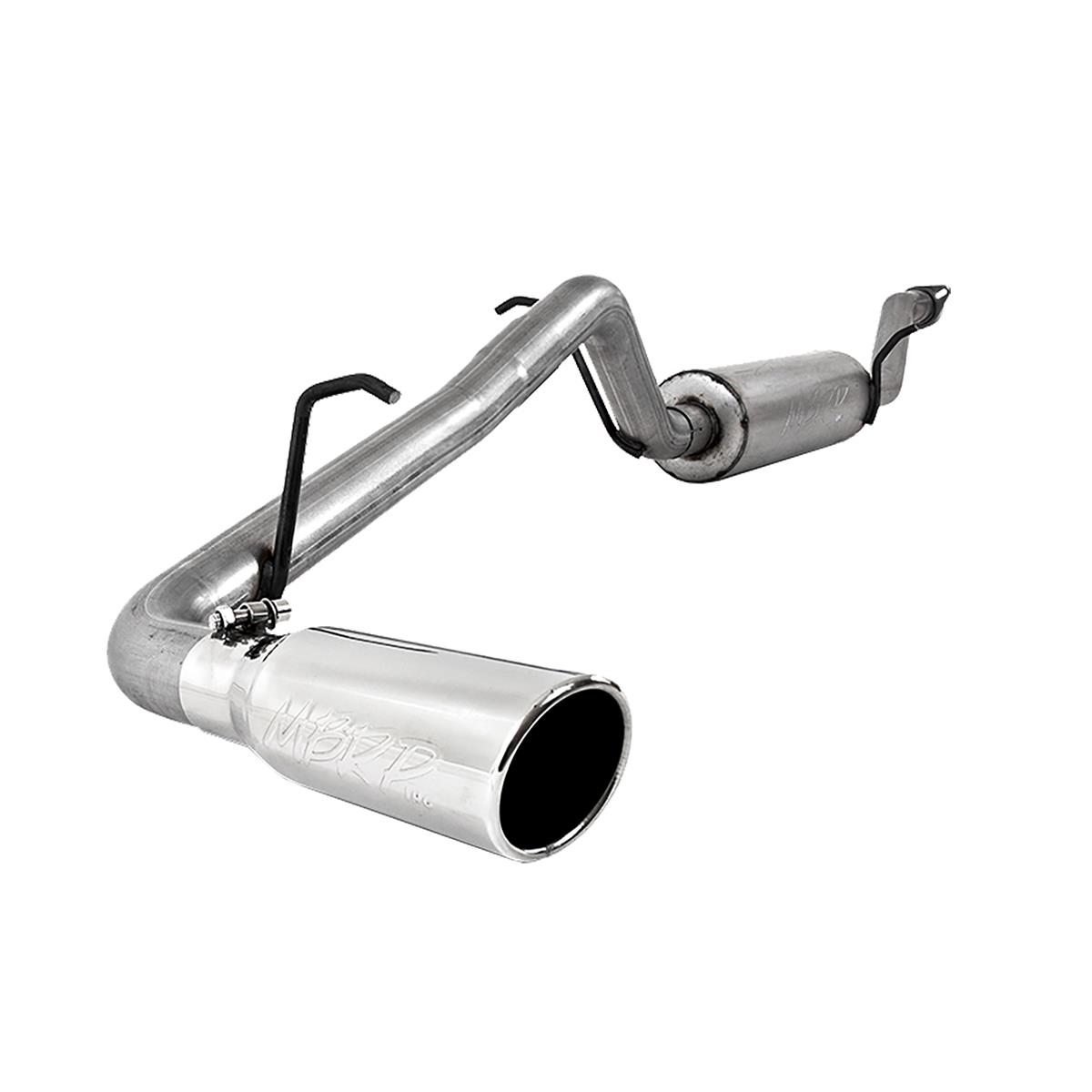 MBRP 04-11 Chevy Colorado / GMC Canyon 2.8L/2.9L/3.5L/3.7L Cat Back Single Side Aluminized Exhaust