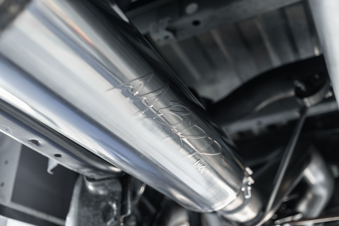 MBRP 2014-2024 RAM 2500/ 3500 6.4L Hemi V8 4in Cat-Back Exhaust Single Side Exit - S5149AL MBRP