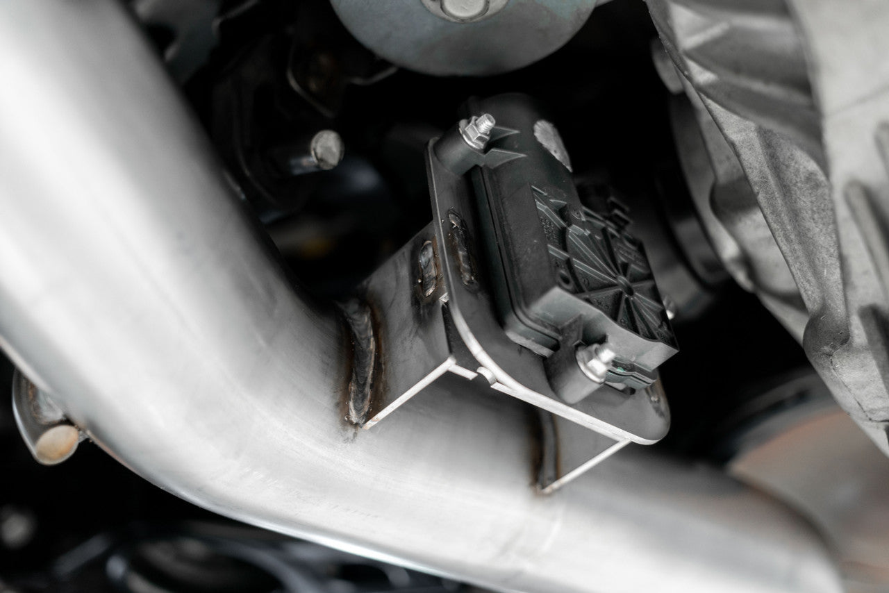 MBRP 3" Cat-Back, Dual Rear, 2015-2023 Dodge Charger 5.7L/6.2L/ 6.4L, T304 Stainless Steel, Street Profile with Dual Carbon Fiber Tips MBRP