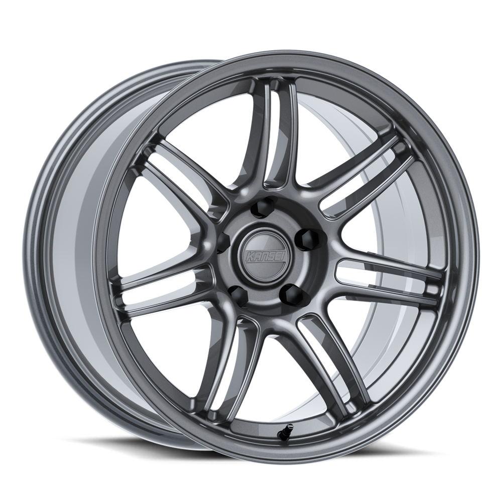 Kansei Seven - 18X9 / 5X114.3 / +22 - Gloss Gunmetal
