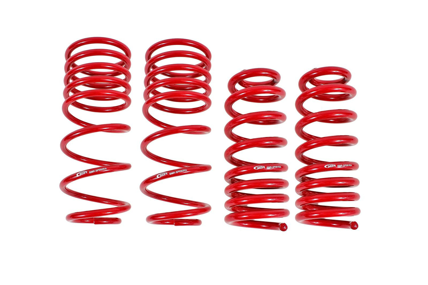BMR 93-02 F-Body Handling Version Lowering Spring Kit (Set Of 4) - Red SP090R