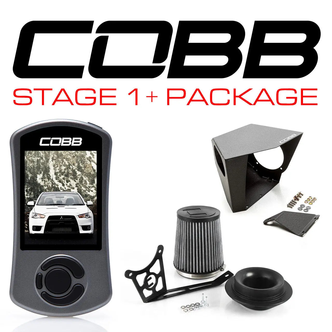 COBB 08-15 Mitsubishi Evo X Stage 1+ Power Package MIT002001P COBB