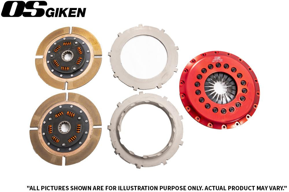 OS Giken Toyota FA20A GT86 HTR Series Dampened Twin Plate Clutch