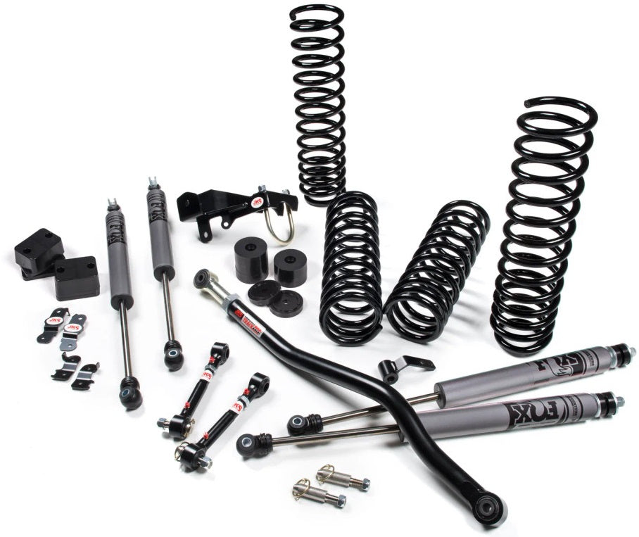 JKS 07-18 Jeep JK J-Venture 4Dr 2.5in System w/ JSPEC Shocks